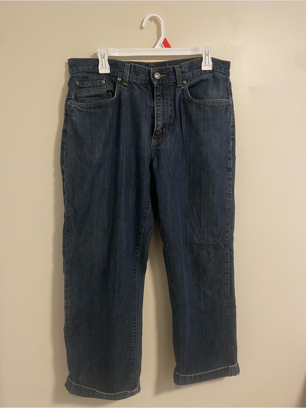 Patagonia Men's Dark Blue Straight Jeans